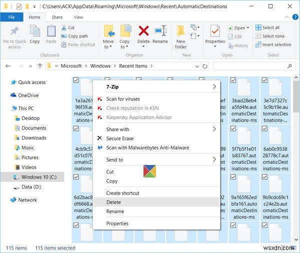 Windows 11/10에서 빠른 액세스가 작동하지 않거나 느리게 열림 