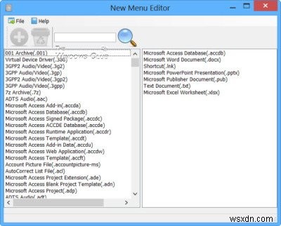 Windows 11/10의 새 상황에 맞는 메뉴에서 항목 편집, 추가, 복원, 제거 