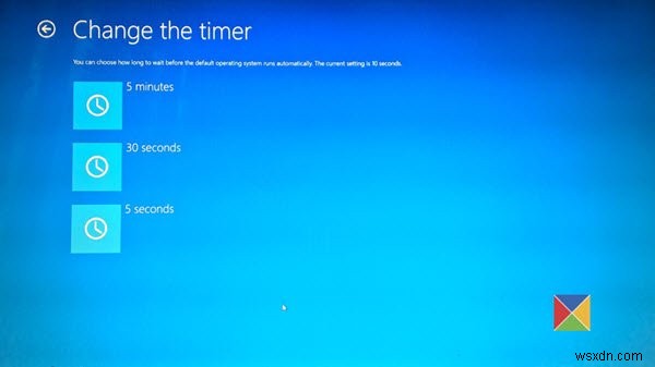 기본 운영 체제를 변경하는 방법 Windows 10에서 이중 부팅 시 부팅 기본값 변경 