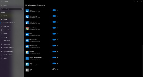 Windows 10에서 앱에 대한 알림을 비활성화하는 방법 