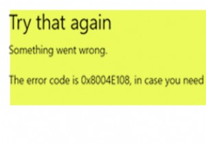 Windows 10에서 Microsoft Store 오류 0x8004E108 해결하는 6가지 방법