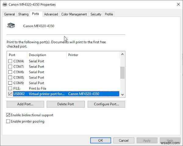 Windows 11/10에서 프린터 포트를 쉽게 변경하는 방법 