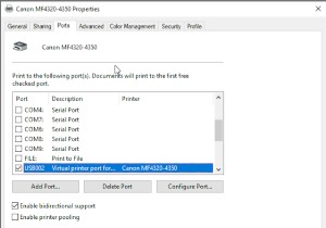Windows 11/10에서 프린터 포트 확인 및 변경하는 쉬운 방법