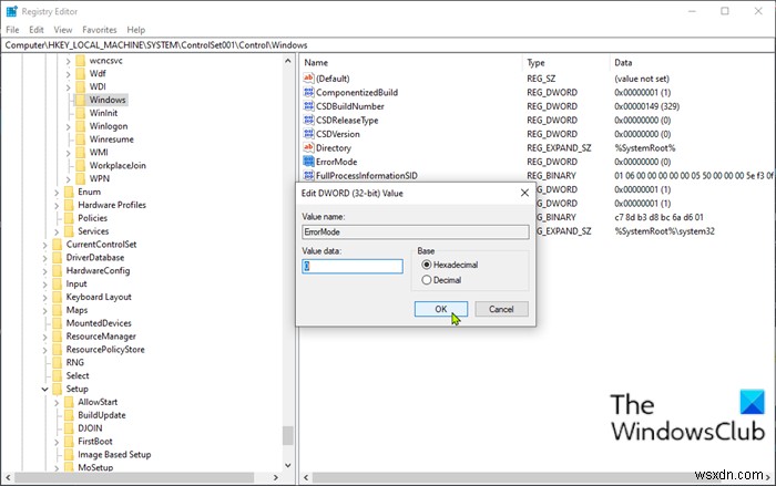 Windows 11/10에서 예외 처리 메시지 예기치 않은 매개변수 시스템 오류 수정 