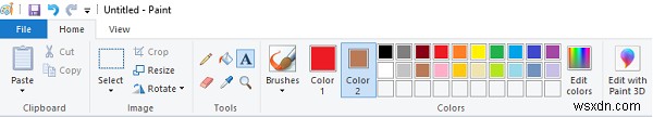 Windows 11/10의 Microsoft 그림판에서 텍스트를 추가하고 글꼴 색상을 변경하는 방법 