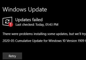 Windows 업데이트 오류 0x80071160 수정 