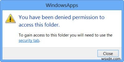 Windows 스토어 앱이 설치된 위치 및 폴더에 액세스하는 방법 