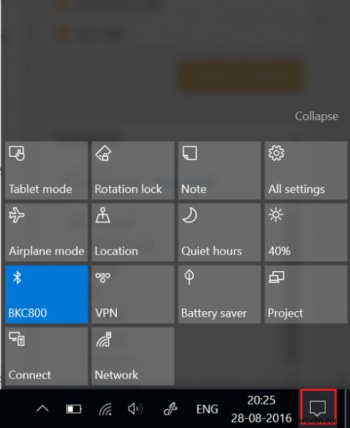 Windows 10 관리 센터:열기, 사용 및 사용자 지정 방법 