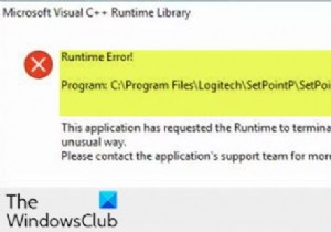 Windows 10에서 로지텍 SetPoint 런타임 오류 해결하는 6가지 방법