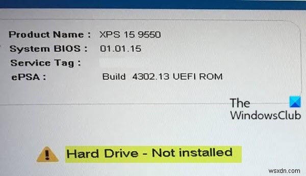Windows 11/10에서 하드 드라이브가 설치되지 않은 문제 수정 