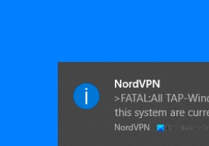 Windows VPN 오류  모든 TAP-Windows 어댑터가 현재 사용 중입니다  해결 방법