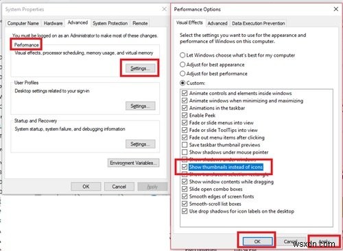 Windows 11/10의 파일 탐색기에서 축소판 미리 보기 활성화 또는 비활성화 