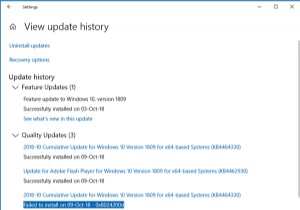 오류 코드 0x8024200D로 Windows 업데이트를 설치하지 못했습니다. 