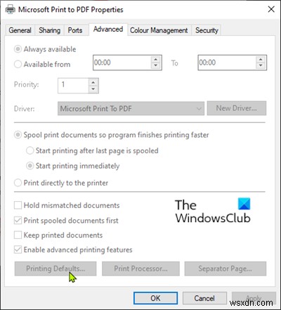 여백이 매우 작습니다 – Windows 11/10의 인쇄 오류 