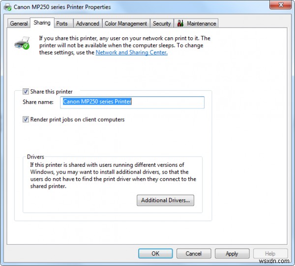 Windows 11/10에서 네트워크 프린터를 공유하고 추가하는 방법 
