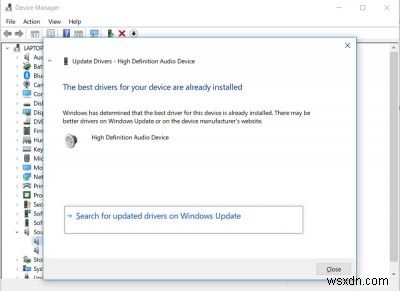 Windows 11/10에서 오디오 출력 장치가 설치되어 있지 않음 오류 