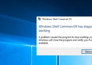 Windows Shell Common DLL이 작동을 멈췄습니다: 원인과 7가지 해결 방법