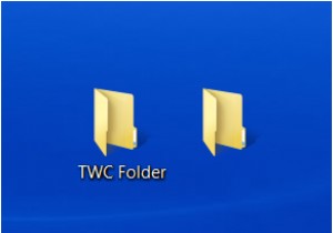 Windows 11/10에서 이름 없는 빈 폴더 만드는 방법 (Alt+0160)