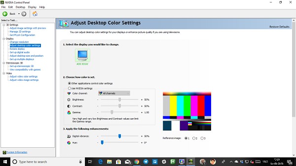 Windows 11/10에서 기본 디스플레이 색상 설정을 복원하는 방법 