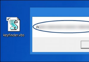 Windows 11/10에서 VB 스크립트를 사용하여 Windows 제품 키를 찾는 방법 