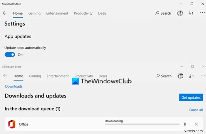 Microsoft Store 앱은 Windows 11/10에서 자동으로 업데이트되지 않습니다. 