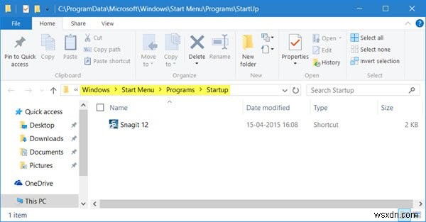 Windows 11/10에서 시작 시 시작 폴더의 프로그램이 시작되지 않음 