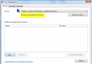 Windows 11/10에서 색상 프로필을 장치와 연결하는 방법