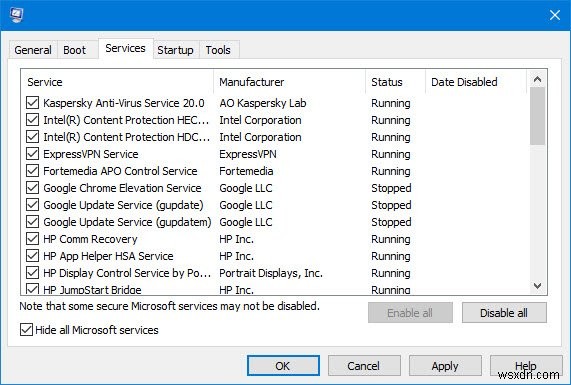 Windows 백업 오류 0x800700E1, 작업이 성공적으로 완료되지 않았습니다. 