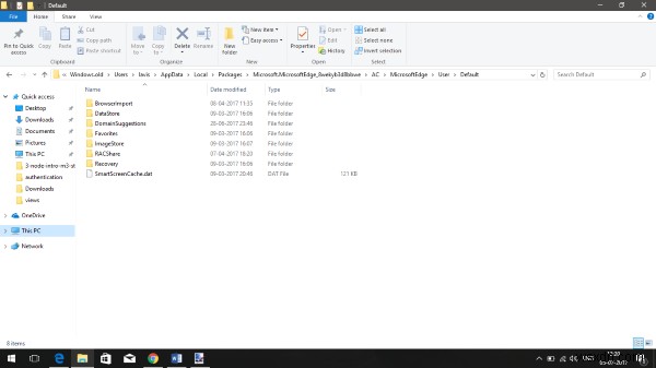 Windows 11/10 재설정 후 Edge 즐겨찾기 복원 및 되돌리기 