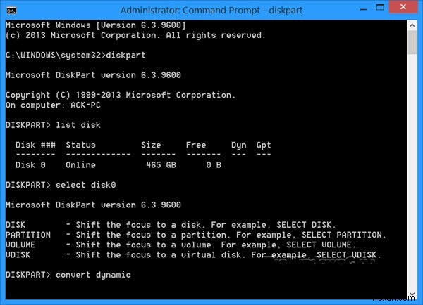 Windows 11/10에서 기본 디스크를 동적 디스크로 변환하는 방법 