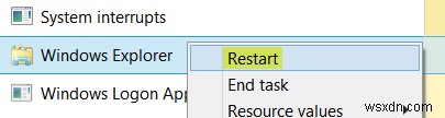 Windows 11/10에서 explorer.exe를 종료하거나 종료하는 방법 