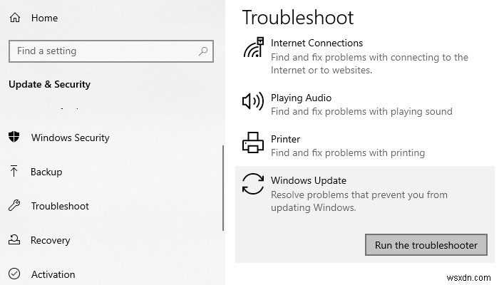 Windows 업데이트 오류 0x8007010b 수정 