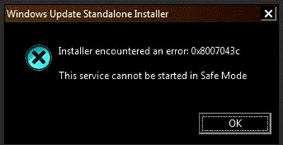 Windows 업데이트 오류 0x8007043c를 수정하는 방법 