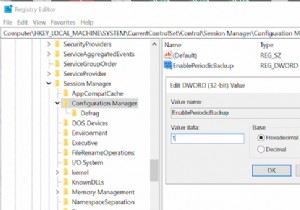 Windows 11/10에서 레지스트리를 RegBack 폴더에 자동으로 백업하는 방법 
