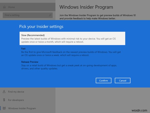 Windows Insider Program에 등록하고 Windows 11/10 Insider Preview 빌드를 받는 방법 