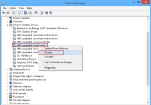 Windows 11/10에서 터치 스크린을 비활성화하는 방법 