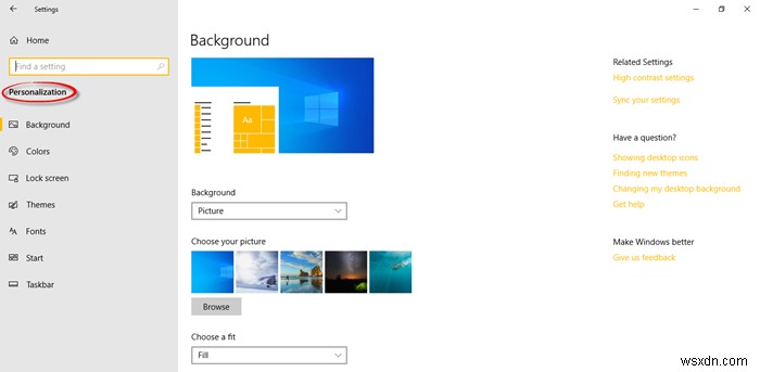 Windows 10 설정을 열고 사용하는 방법 