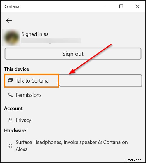 Windows 10에서 Cortana로 말하거나 입력하는 방법 