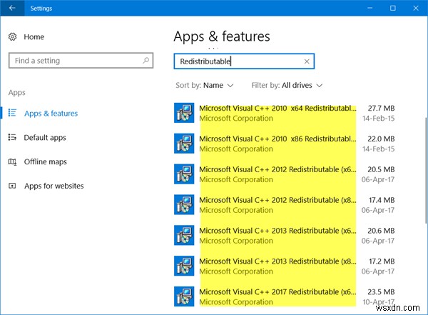 Microsoft Visual C++ 재배포 가능 패키지:FAQ 및 다운로드 