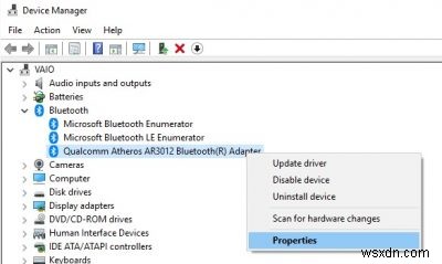 Windows 11/10에서 Bluetooth 어댑터 버전을 확인하는 방법 