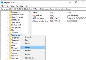 Windows 10에서 작업 관리자를 기본 설정으로 초기화하는 3가지 방법