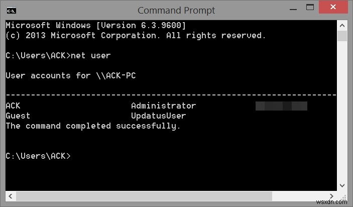 Windows 11/10에서 관리자용 Net User 명령을 사용하는 방법 