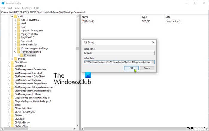 Windows 10에서 컨텍스트 메뉴에 PowerShell을 추가하는 방법 