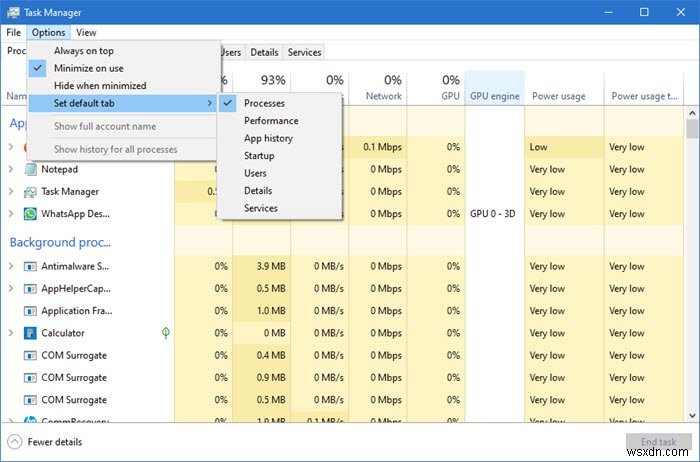 당신이 알지 못하는 Windows 작업 관리자 팁과 요령 