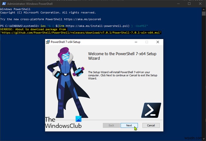 Windows 10에 PowerShell 7.0을 설치하는 방법 