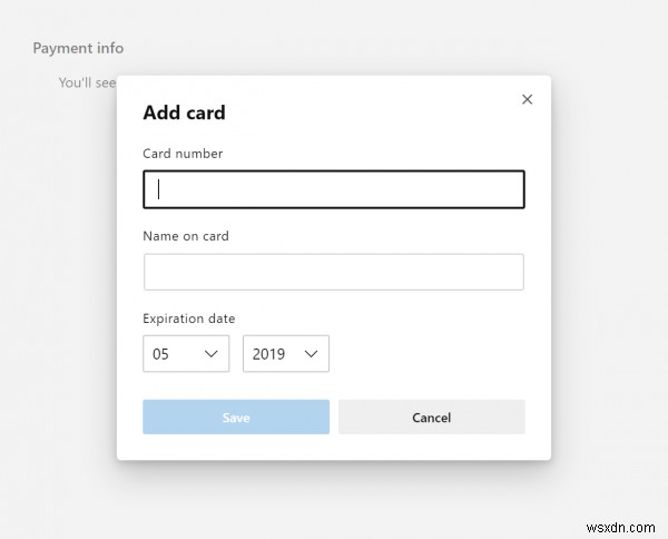 Windows 10의 Microsoft Edge에서 신용 카드 정보 및 주소를 관리하는 방법 
