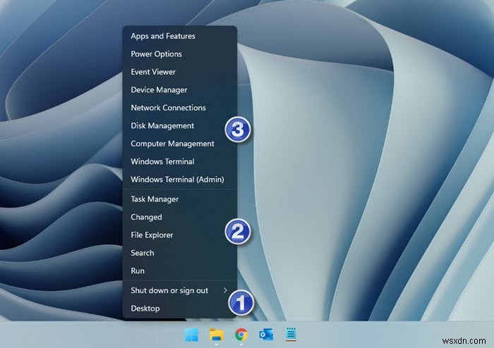 Windows 11/10에서 Win-X 고급 사용자 메뉴에 항목을 추가하는 방법 