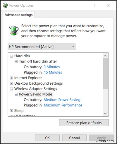 Windows 11/10에서 절전 스위치가 변경된 문제 