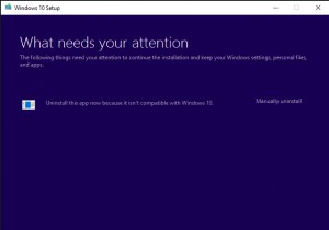 이 앱은 Windows 11/10과 호환되지 않으므로 지금 제거하세요. 