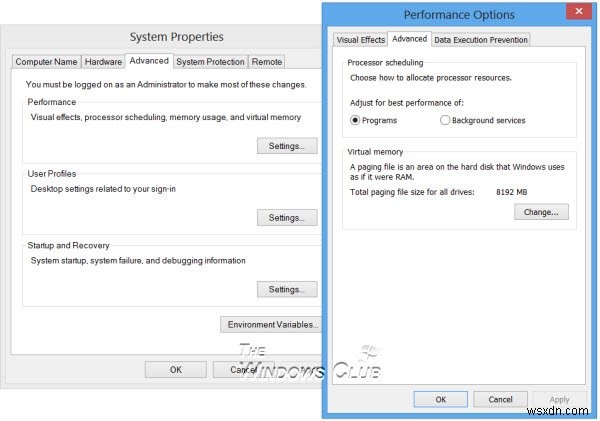 Windows 11/10에서 더 나은 성능을 위해 프로세서 스케줄링 구성 